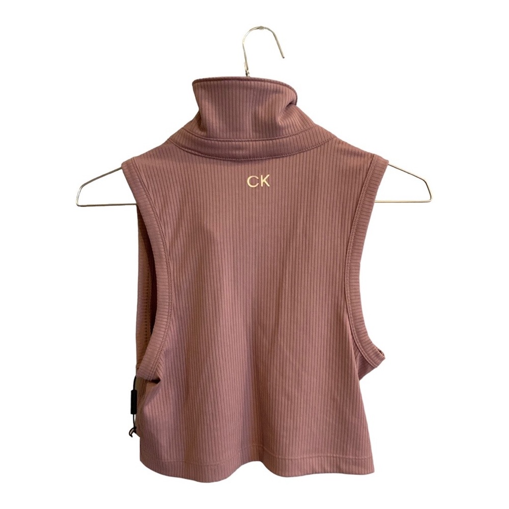 CALVIN KLEIN Performance Crop Top Sz Sm - Picture 4 of 7
